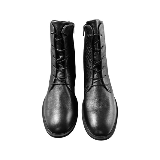 Think | Nina Black Ankle Boot