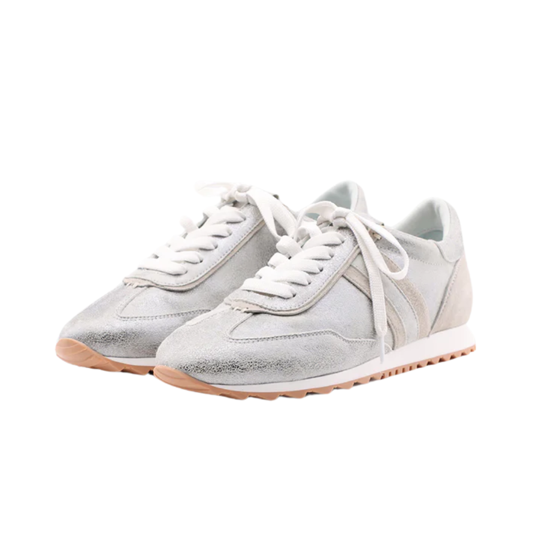 Donna Carolina Sneaker – Crack Platino