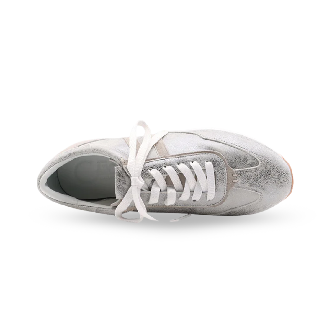 Donna Carolina Sneaker – Crack Platino