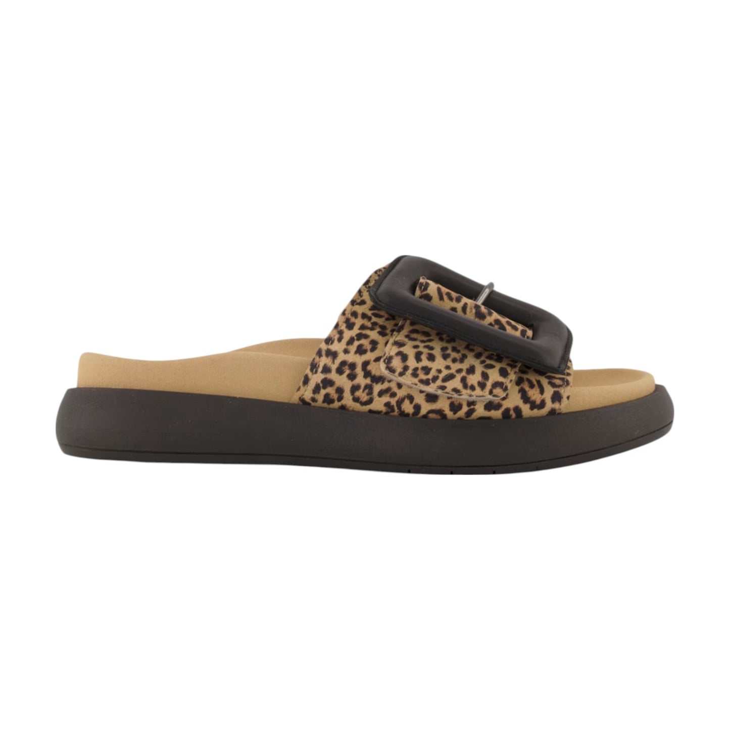 Mule de piel napa - Plateado | Gabor