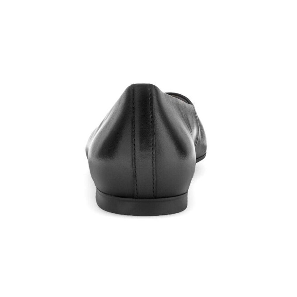 Gabor | Leather Ballerina - Soft Pink & Black Nappa