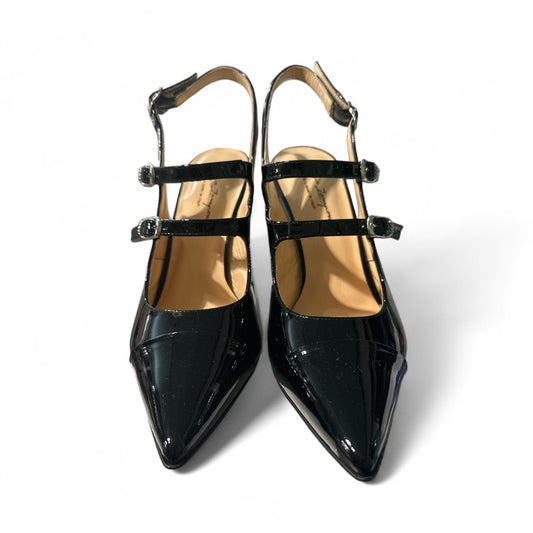 Giorgio Zamponi | Slings Pumps - Black Patent Leather