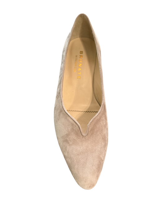 Brunate | Ballerina - Camoscio Nut Leather