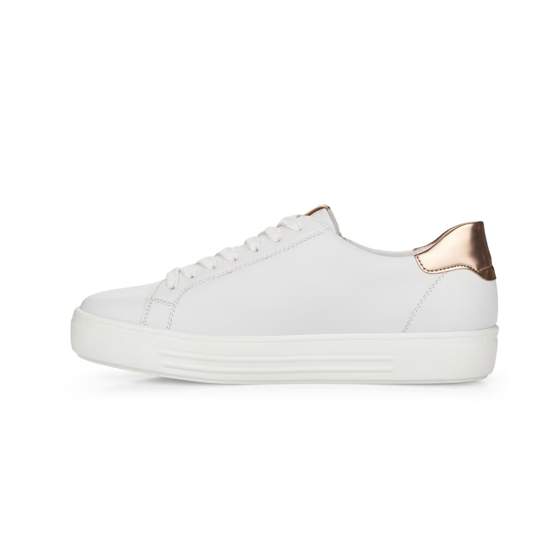Remonte | Sneaker - White and Gold