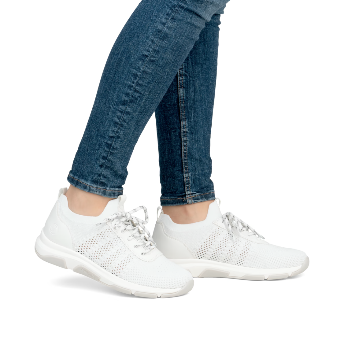 Remonte | Sneaker - White with Elastic