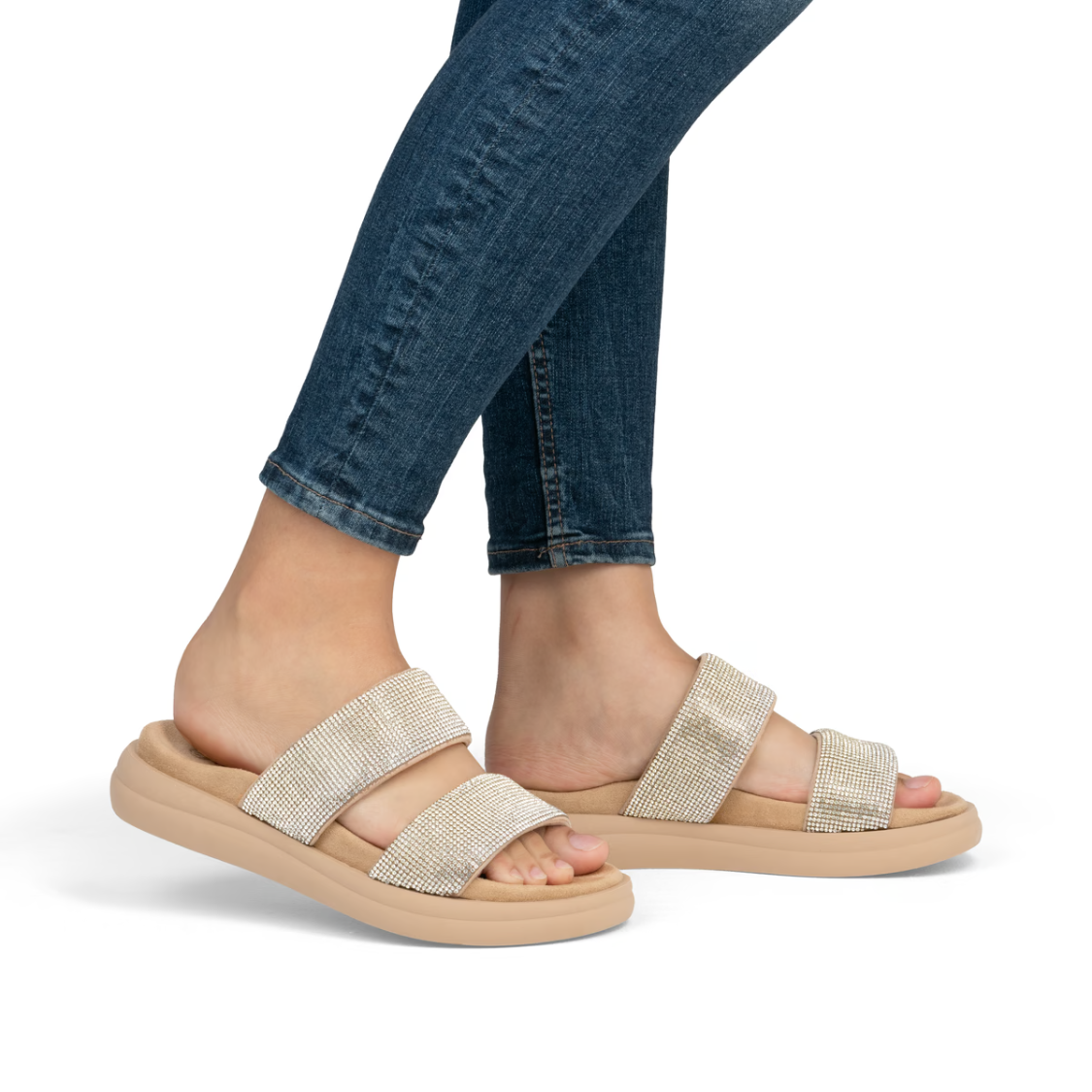 Remonte | Slipper - Metallic