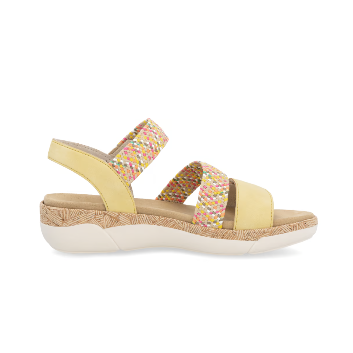 Remonte | Sandal - Yellow