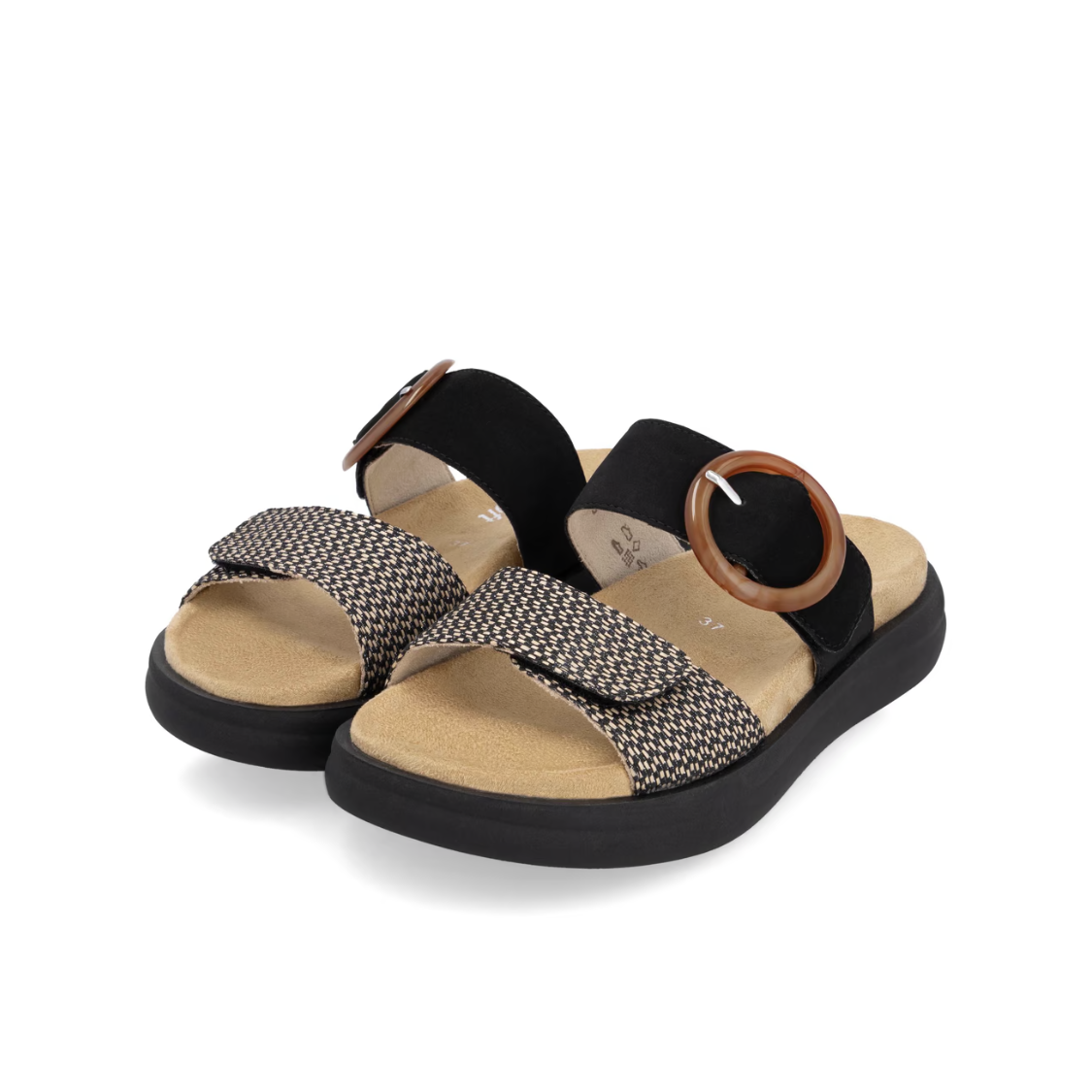 Remonte | Slipper - Black Combination