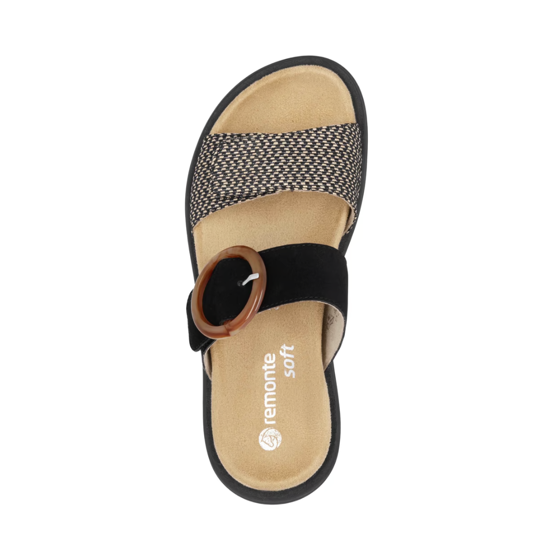 Remonte | Slipper - Black Combination