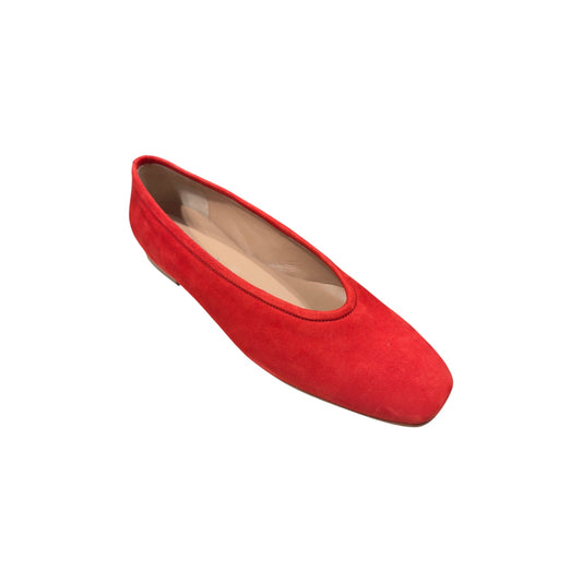 Big Shoes Privé | Ballerina Camoscio Rosso