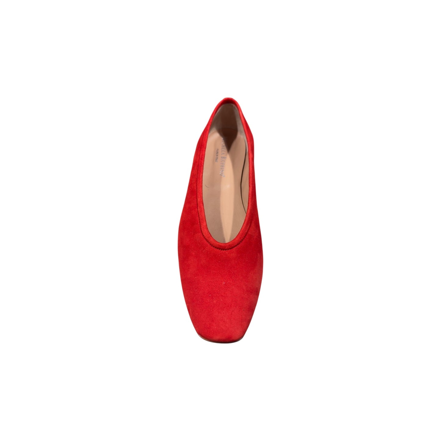 Big Shoes Privé | Ballerina Camoscio Rosso