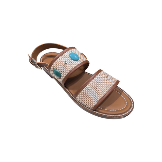 Big Shoes Privé | Sandale Savana Lurex