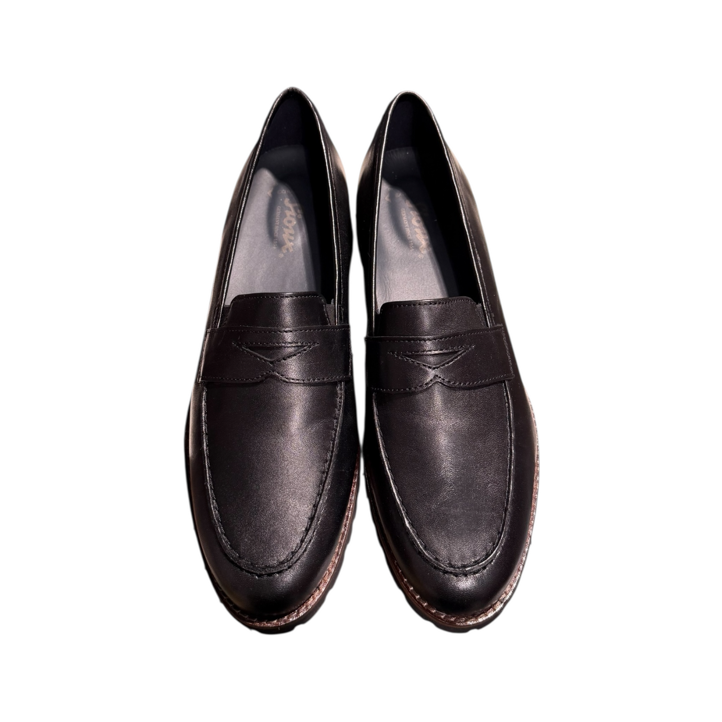 Sioux | Meredith Moccasin Lamb Black