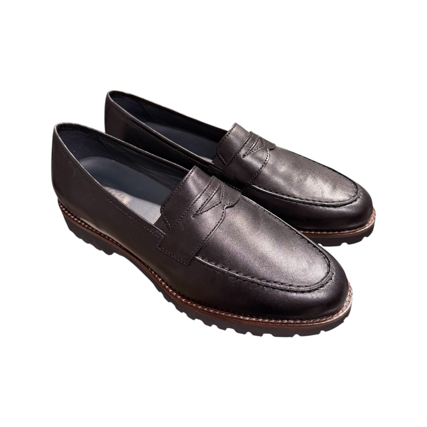 Sioux | Meredith Moccasin Lamb Black