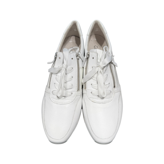 Gabor | Cervo Lack Weiss Sneaker