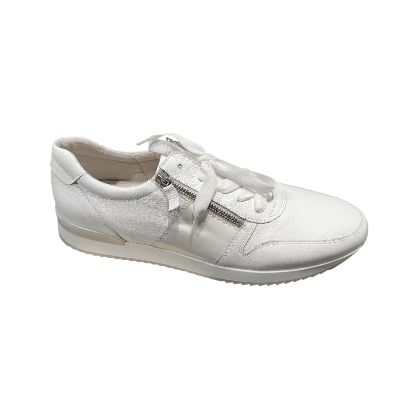 Gabor | Cervo Lack Weiss Sneaker
