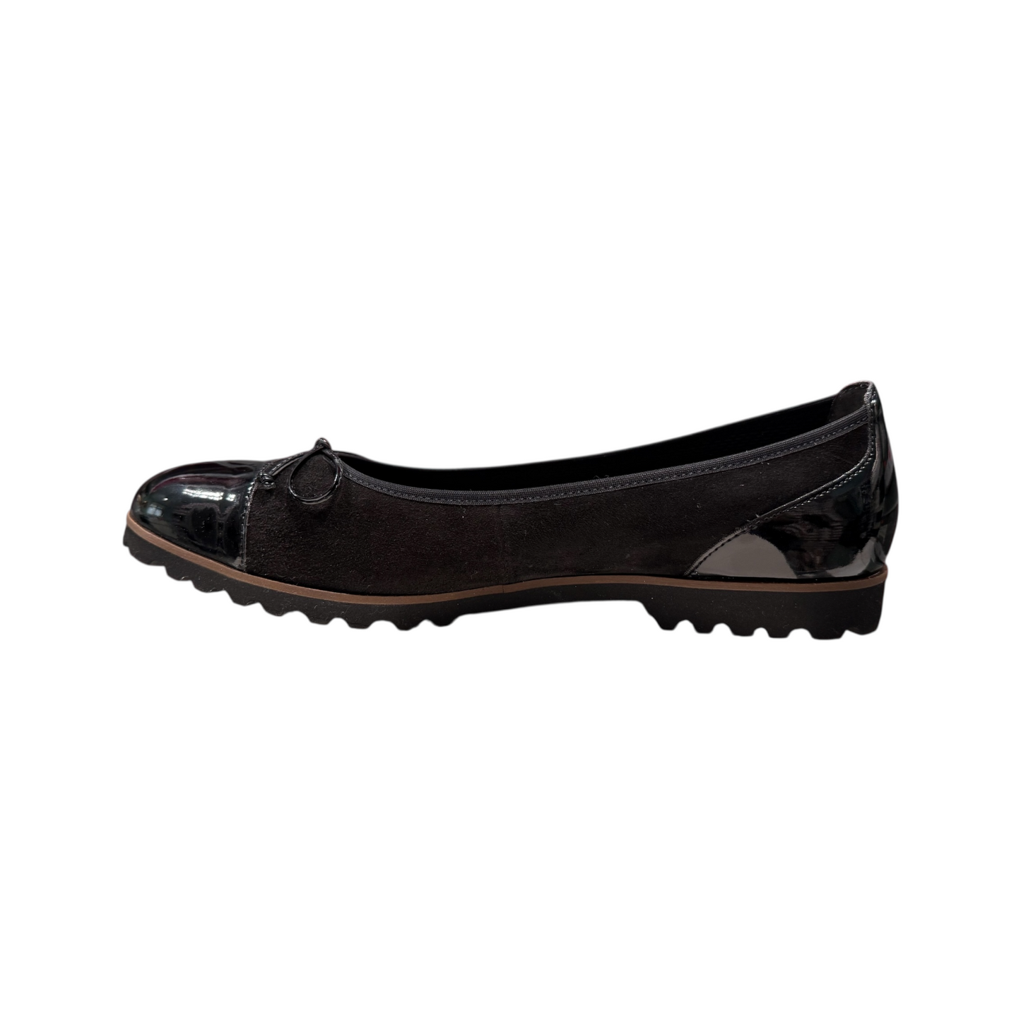 Gabor | Schwarz Cognac Ballerina