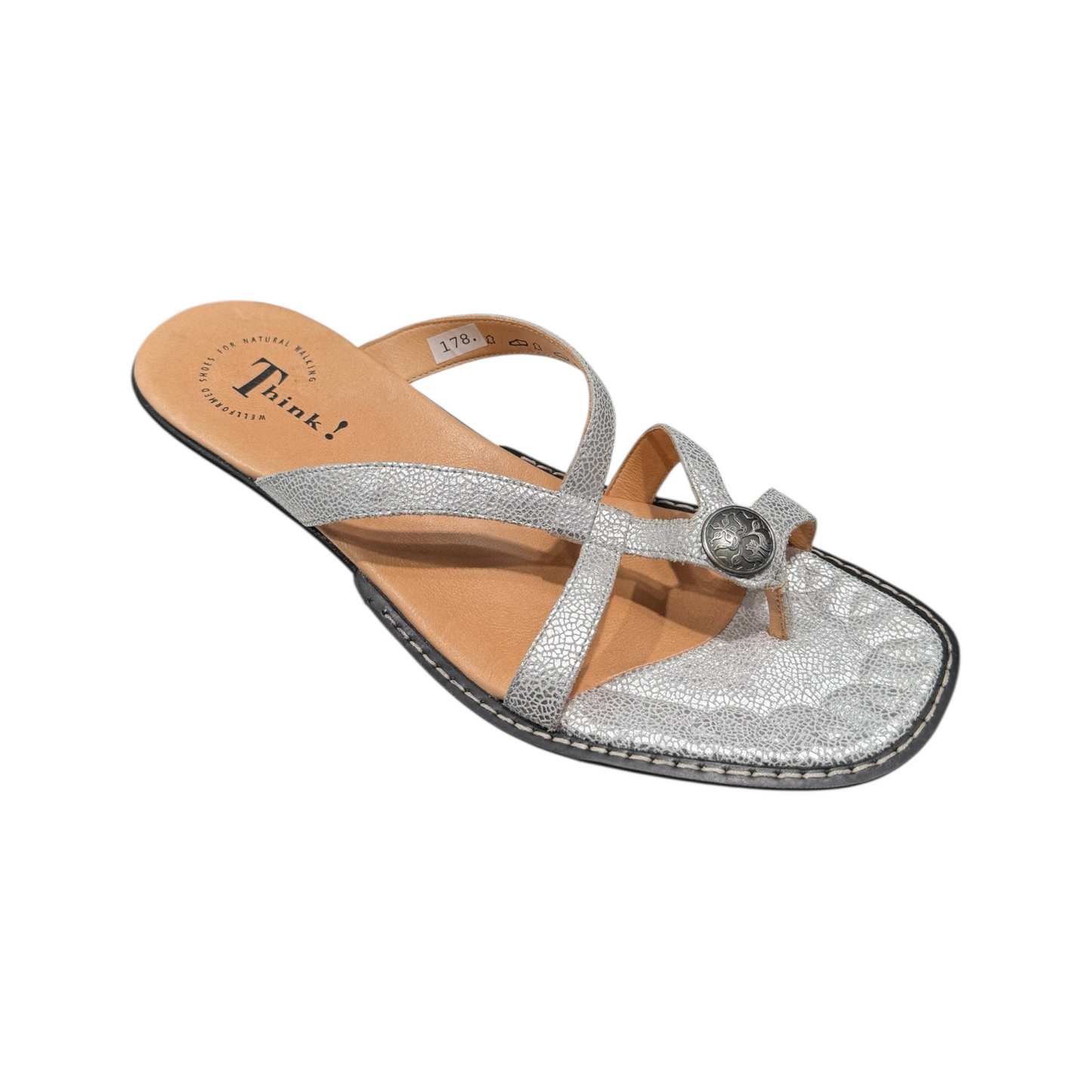 Think! | SOSO Sandale Silver