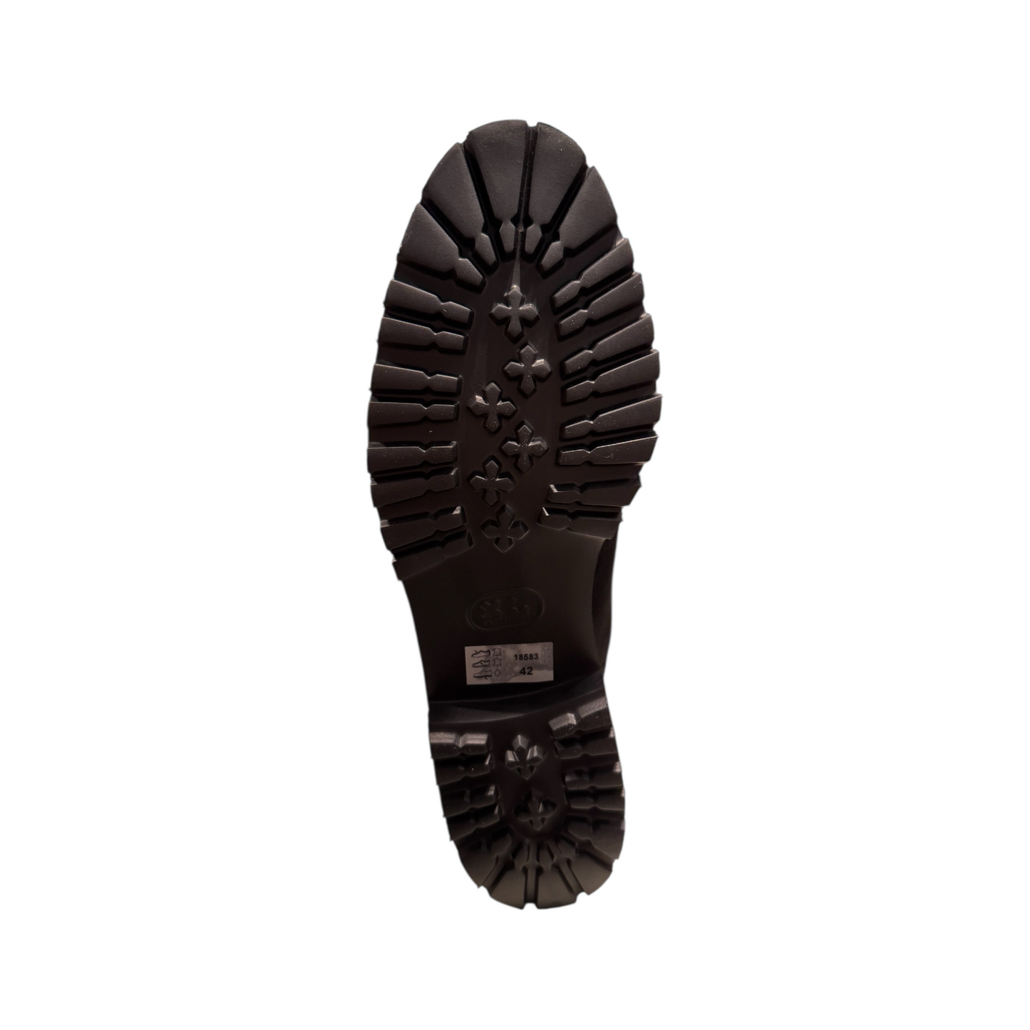 Brunate | Schwarz Velour Stiefel