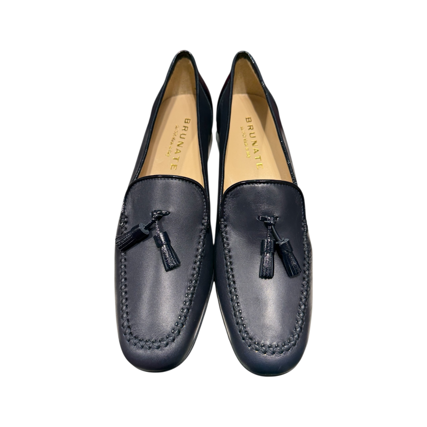 Brunate | Navy Blue Moccasin