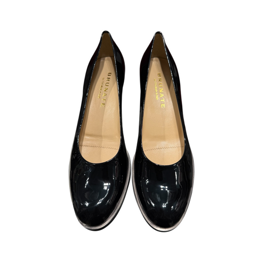 Brunate | Schwarzer Pump Patent Leather