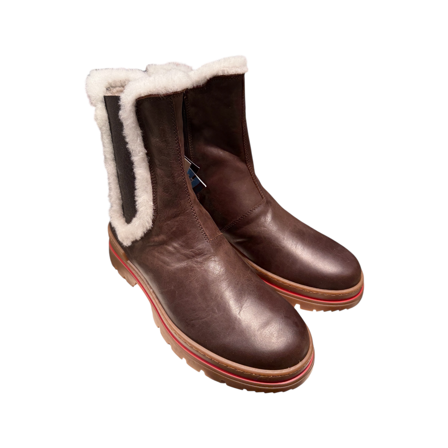 Big Shoes | Braun Stiefel Gefüttert