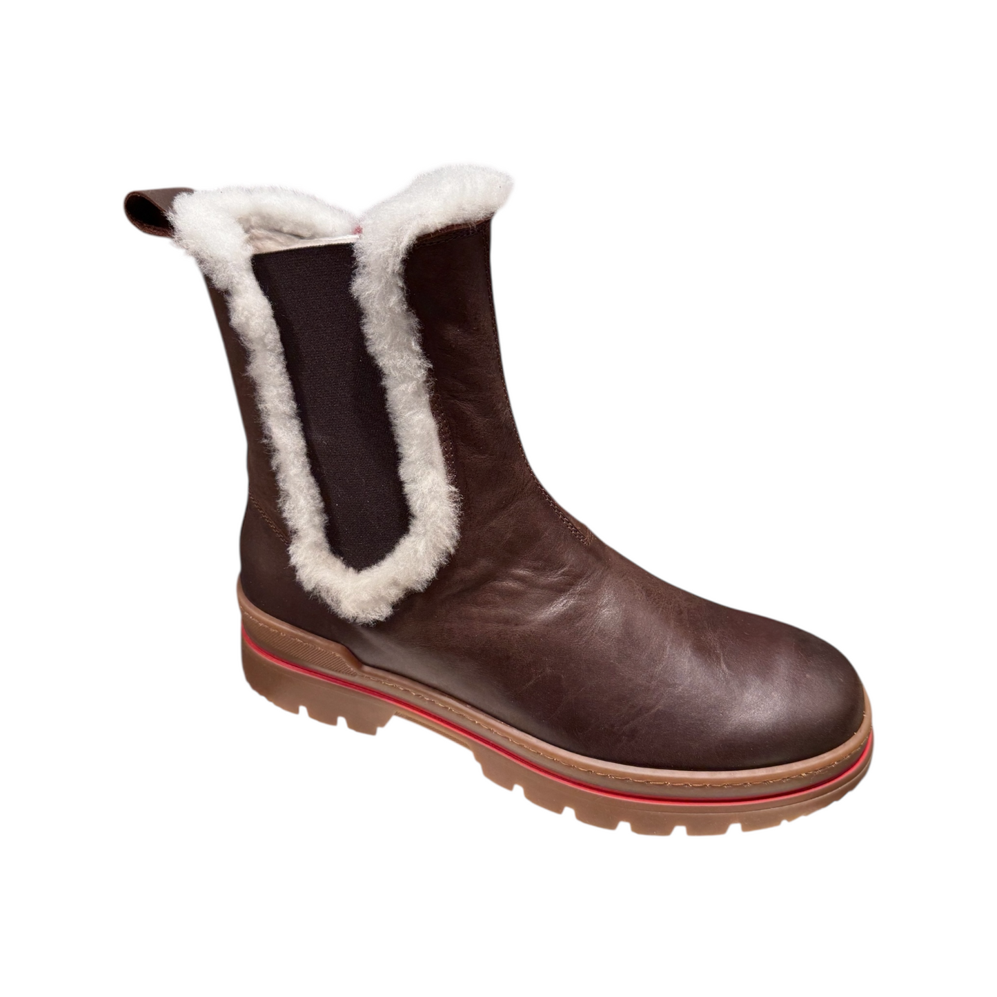 Big Shoes | Braun Stiefel Gefüttert