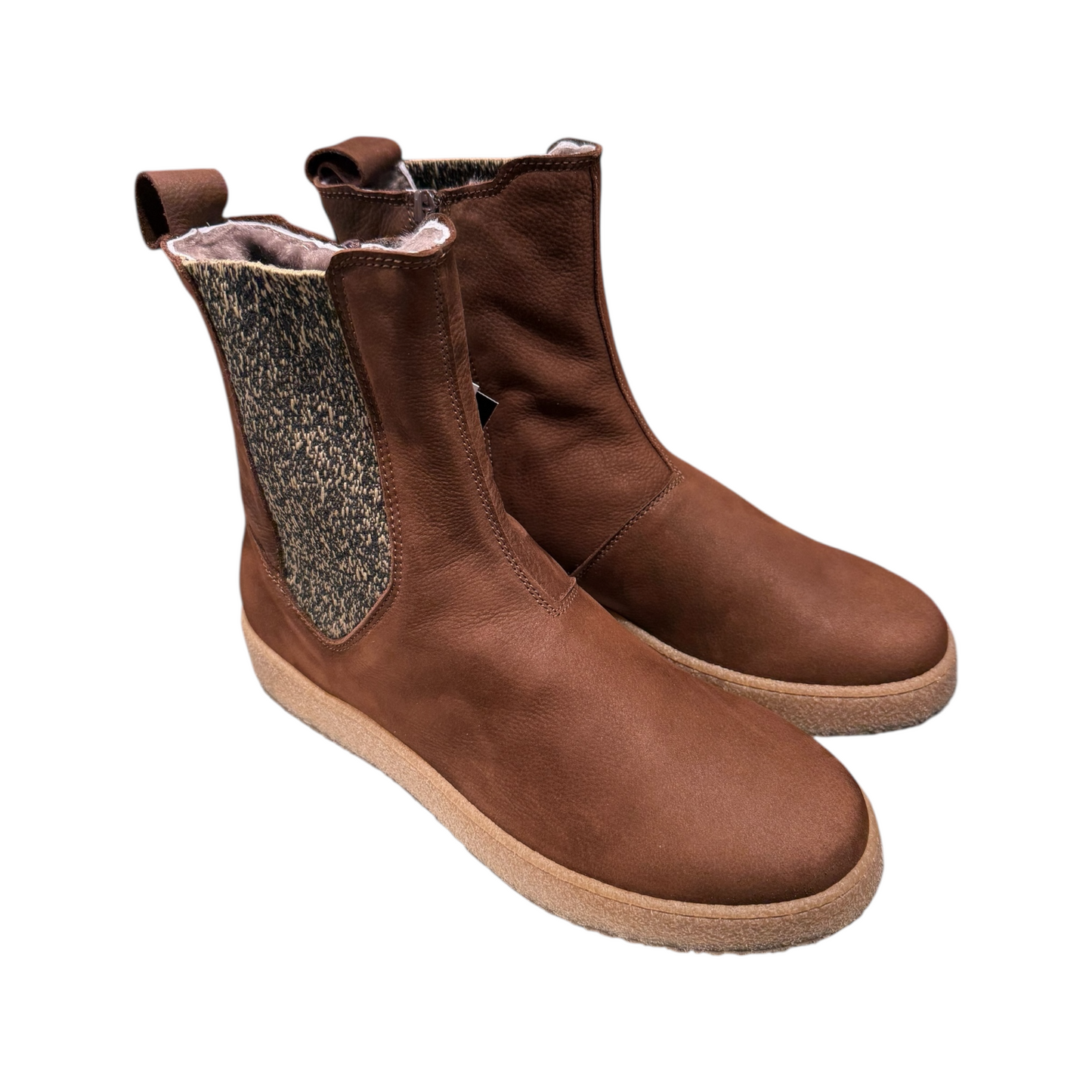 Big Shoes | Brown Beach Stiefel Gefüttert