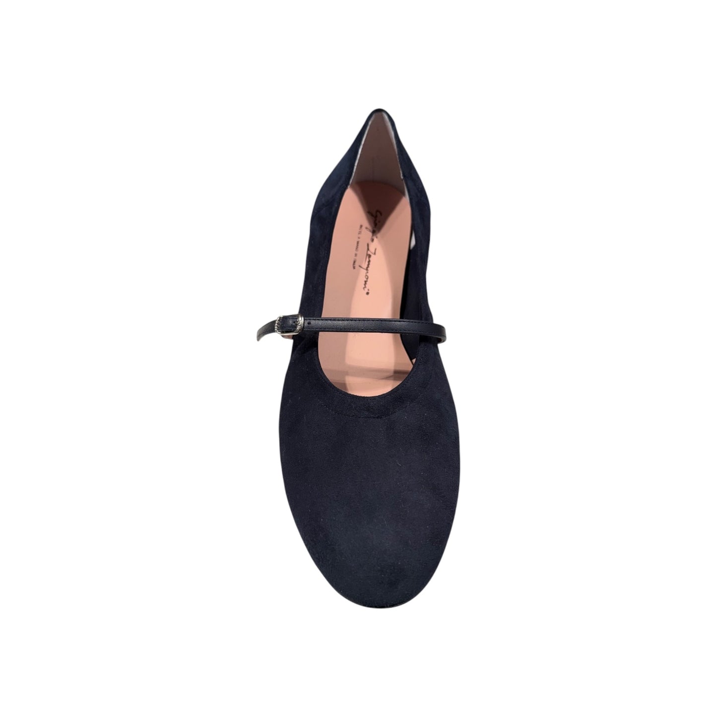 Zamponi | Ballerina Cam. Blue Notte Mary Jane 7931