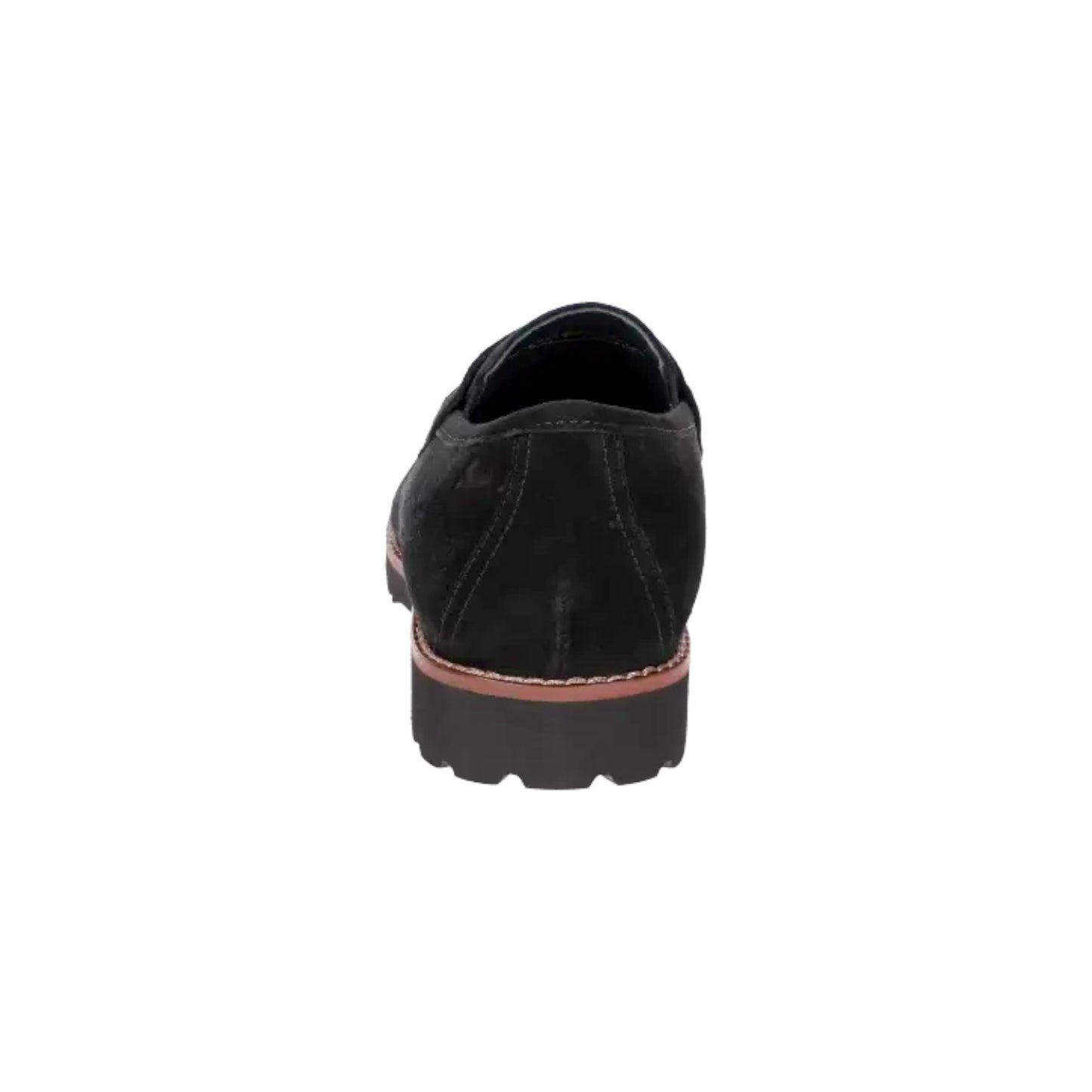 Sioux | Meredith Moccasin Lamb Suede Black
