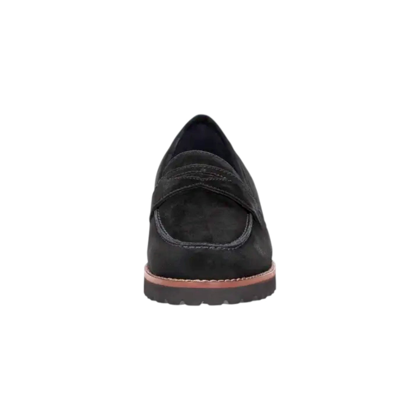 Sioux | Meredith Moccasin Lamb Suede Black