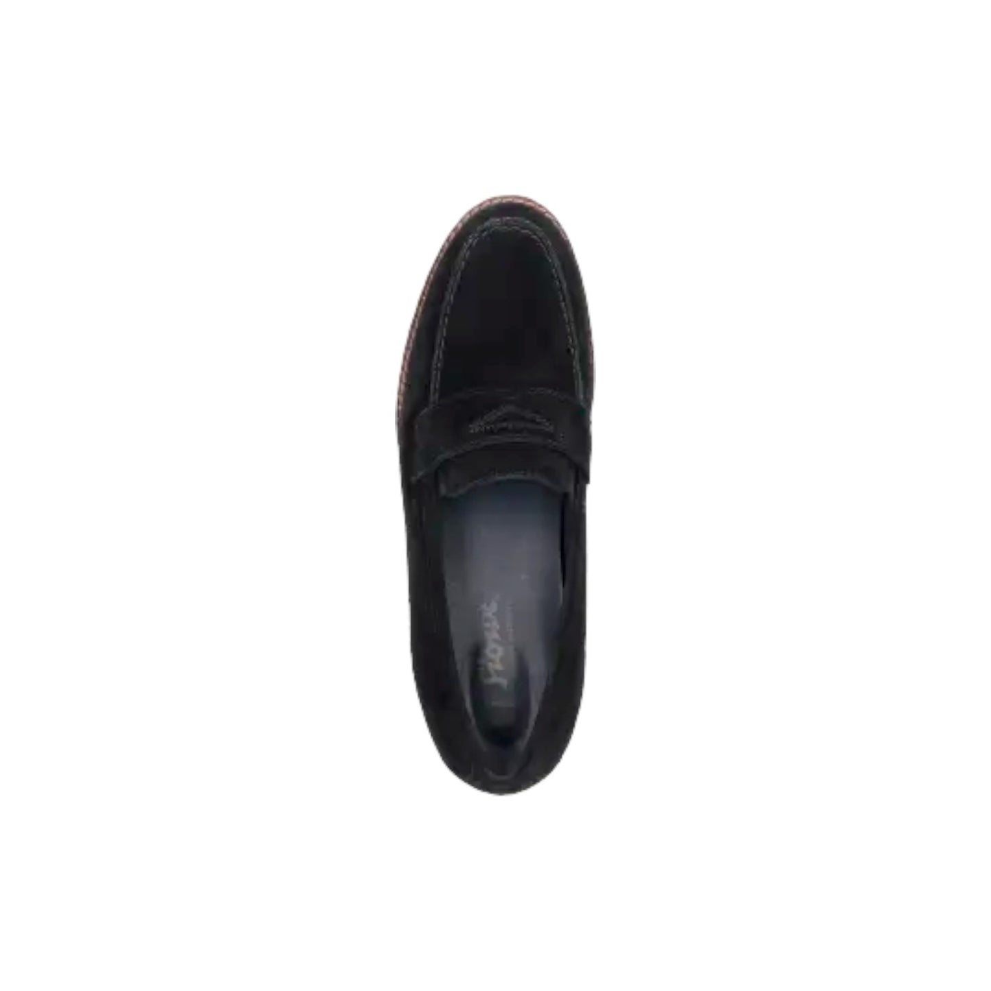 Sioux | Meredith Moccasin Lamb Suede Black