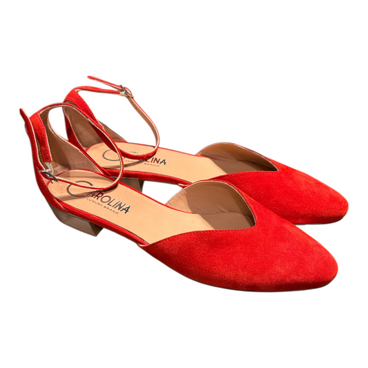 Donna Carolina | Coral Crio Red Ballerina Slipper