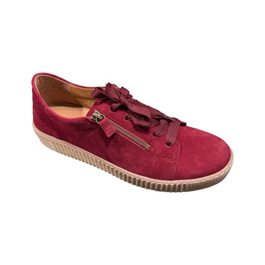 Gabor | Samtchevreau Bordeaux Sneaker