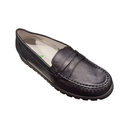 Waldläufer | Hegli Nappa Schwary Mocassin Loafer