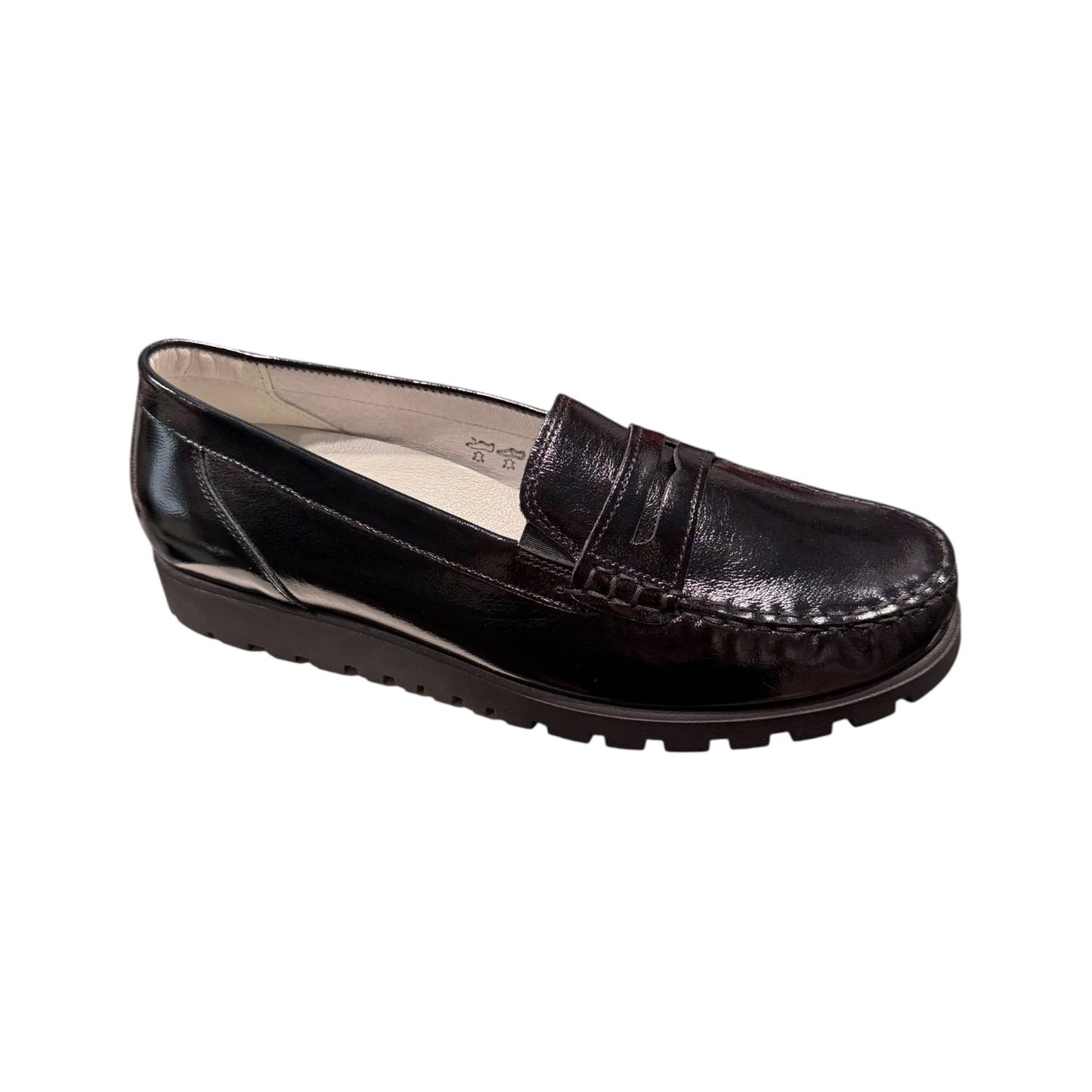 Waldläufer | Mokassin Loafer Hegli Lack