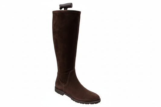 Brunate Testa di Moro Velour Boot Tank - View 2