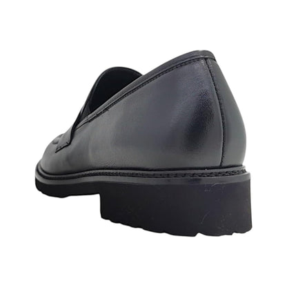 Semler | Loafer Bärbel Schwarzer Halbschuh