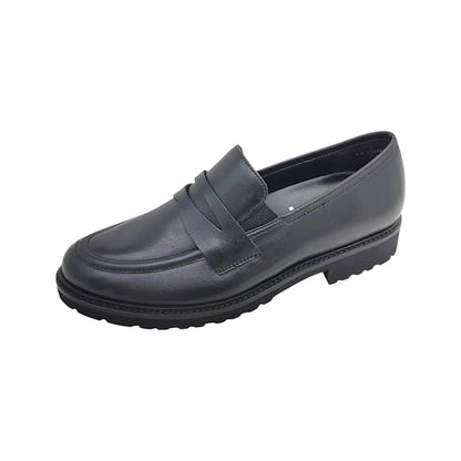 Semler | Loafer Bärbel Schwarzer Halbschuh