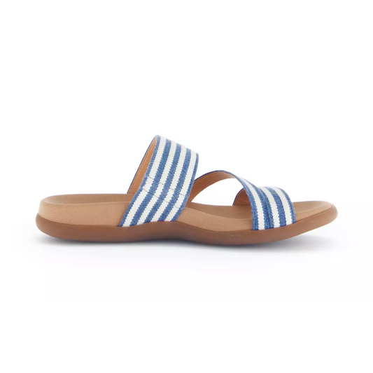 Sandalia Gabor – Jeans/Panna Elástico