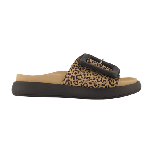 Mule de piel napa - Plateado | Gabor