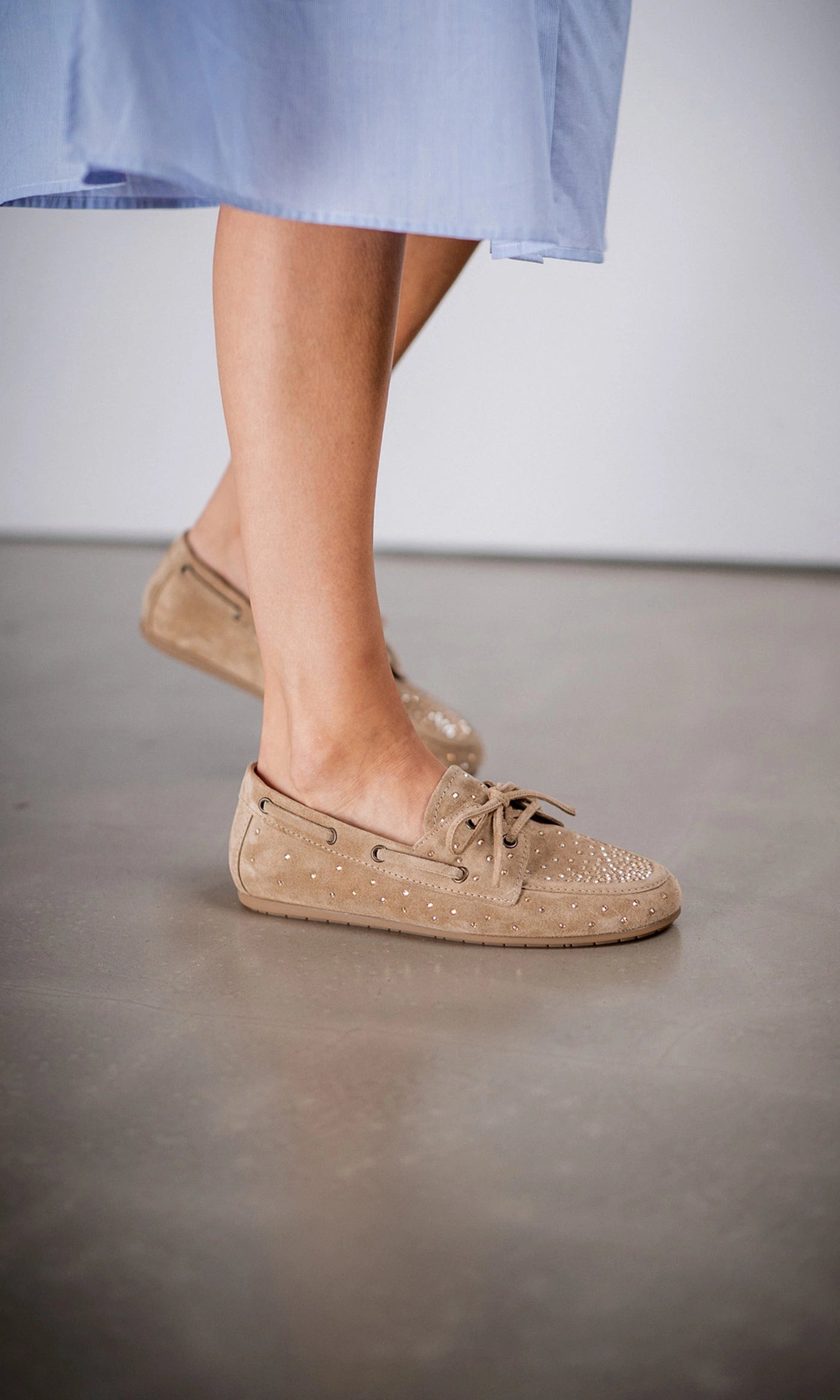 Kennel & Schmenger | Drop Suede Nuts Beige
