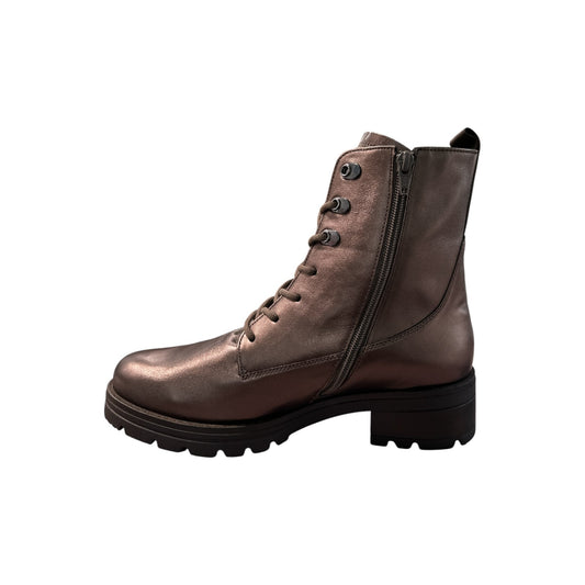 Big Shoes Privé  |  Lace-Zip City Bronce Boot