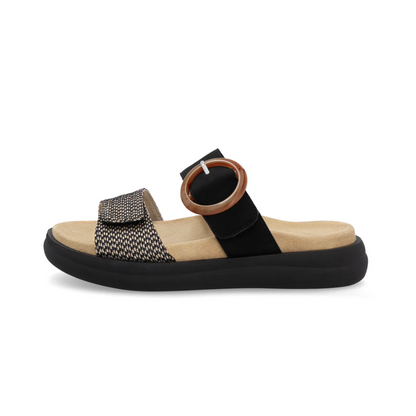 Remonte | Slipper - Black Combination