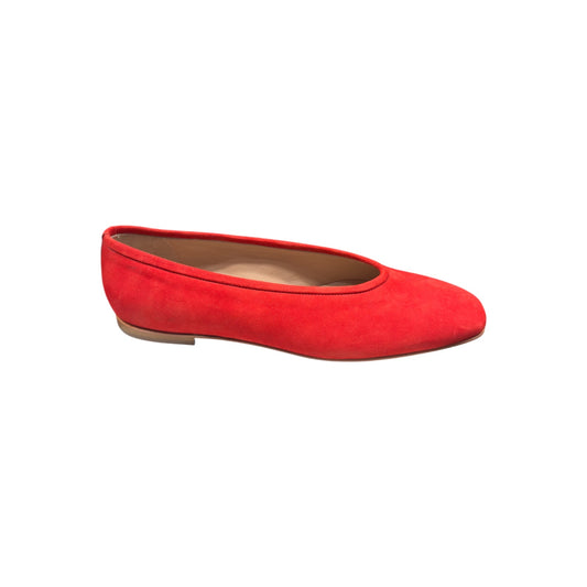 Big Shoes Privé | Ballerina Camoscio Rosso