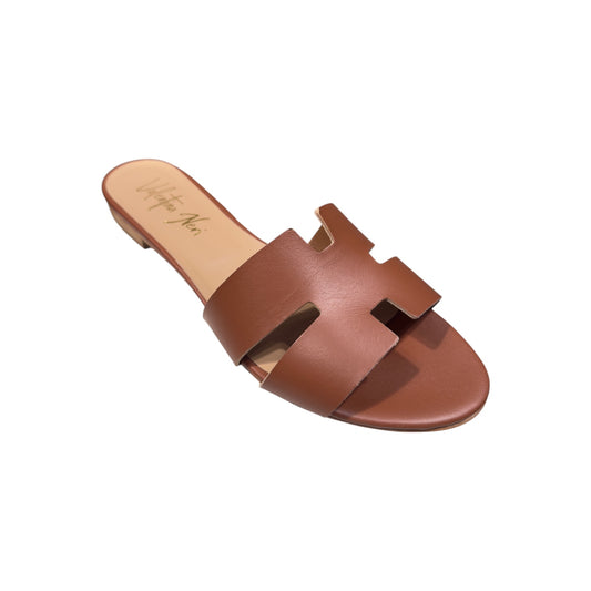 Big Shoes Privé | Sandale Nappa Cuoio VN72