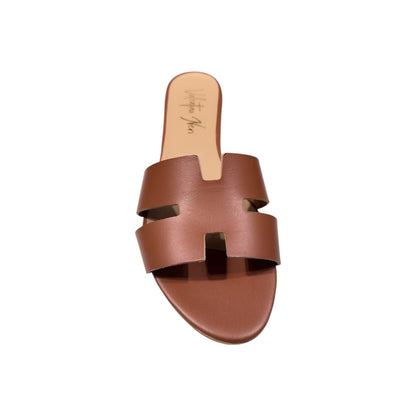 Big Shoes Privé | Sandale Nappa Cuoio