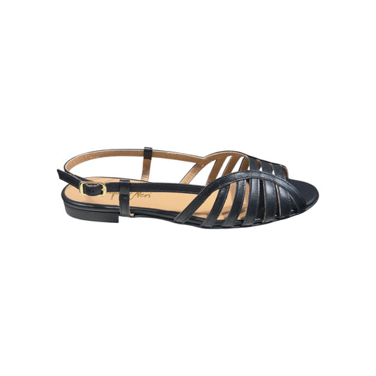 Big Shoes Privé | Sandale Nappa Nero VN16