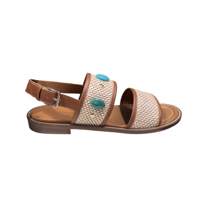 Big Shoes Privé | Sandale Savana Lurex