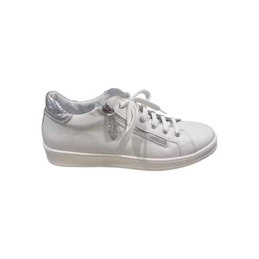 Big Shoes Privé | Sneaker White Silver (Tyko)